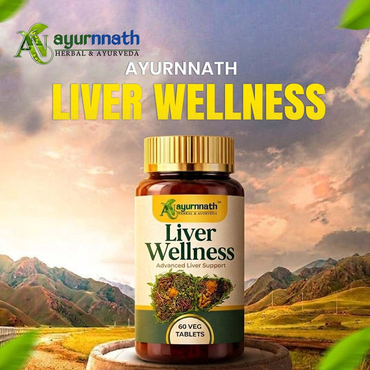 LIVER WELLNESS ADVANCED LIVER SUPPORT by Ayurnnath