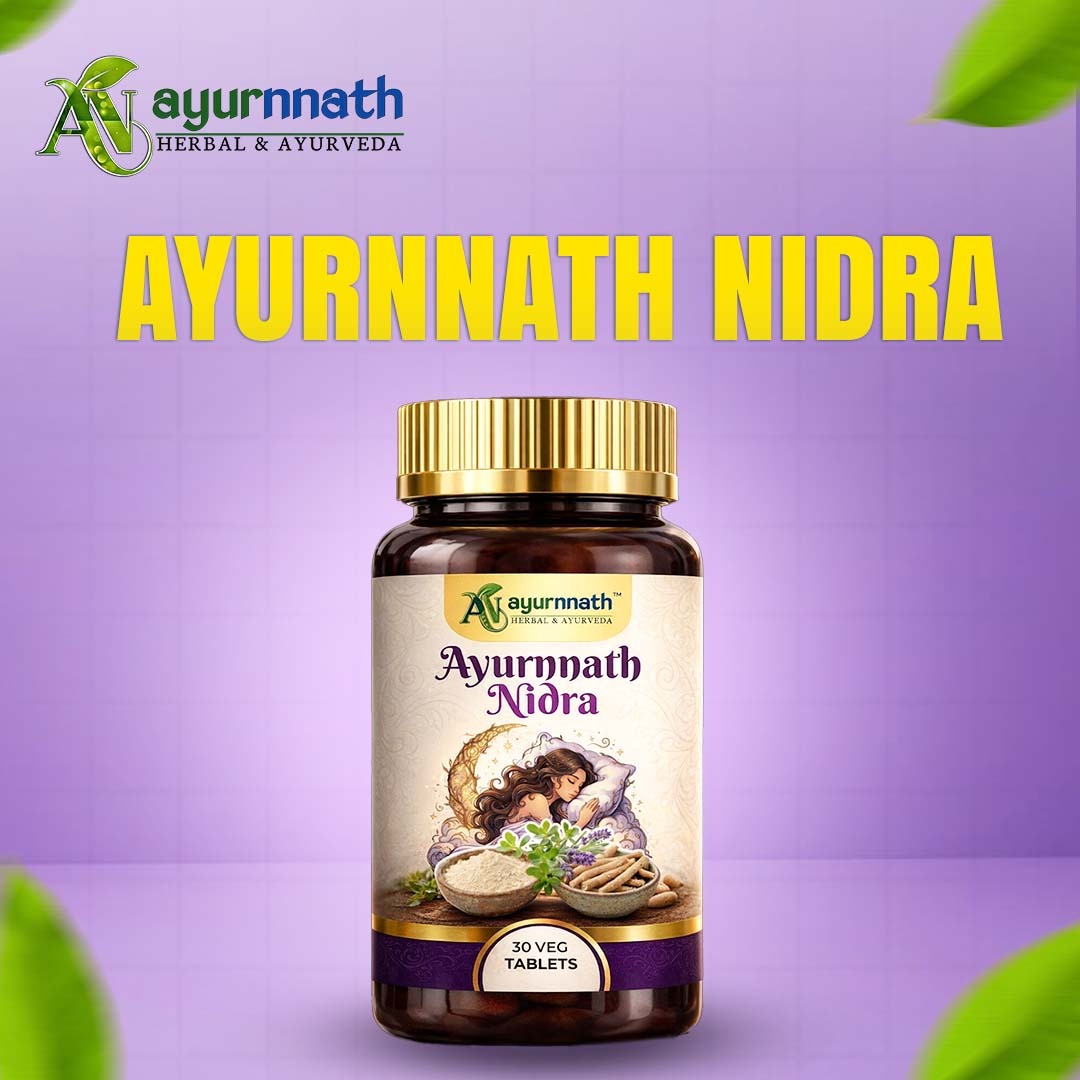 AYURNNATH NIDRA SLEEP SUPPORT TABLETS by Ayurnnath