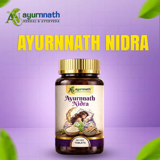 AYURNNATH NIDRA SLEEP SUPPORT TABLETS by Ayurnnath